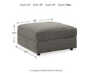 O'Phannon - Ottoman With Storage - Putty