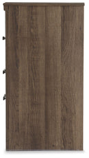 Juararo - Two Drawer Night Stand - Dark Brown