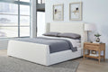 Formosa Presley - Upholstered Wingback Platform Bed