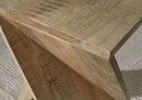 Zalemont - Accent Table - Distressed Brown
