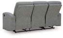 Gauntlet - 2 Pc. - Reclining Sofa And Loveseat - Sterling
