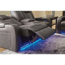 Signature Design by Ashley Fyne-Dyme 36602U1 2 pc Power Reclining Living Room Set IMAGE 13