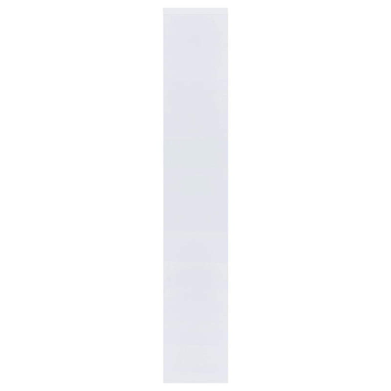 Coaster Furniture Theo 800136 71-inch 7-shelf Bookshelf - White IMAGE 3
