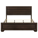 Coaster Furniture Kauffman 204391KE Wood Eastern King Panel Bed - Dark Cocoa IMAGE 3