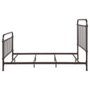  Coaster Furniture Livingston 300399Q Metal Queen Open Frame Bed - Dark Bronze IMAGE 4