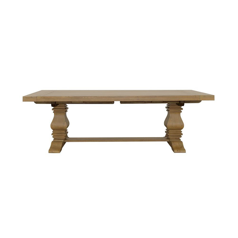 Coaster Furniture Florence 180201 126-inch Extension Dining Table - Rustic Honey IMAGE 9