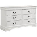  Coaster Furniture Louis Philippe 202441Q-S4 6 pc Queen Sleigh Bedroom Set IMAGE 4