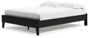 Finch - Queen Platform Bed - Black