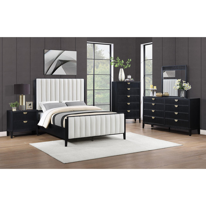  Coaster Furniture Brookmead 224710KE-S5 7 pc King Upholstered Bedroom Set IMAGE 1