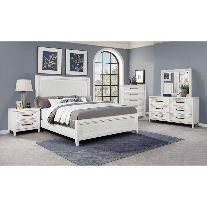  Coaster Furniture Marielle 224841KE-S5 7 pc King Upholstered Bedroom Set IMAGE 1