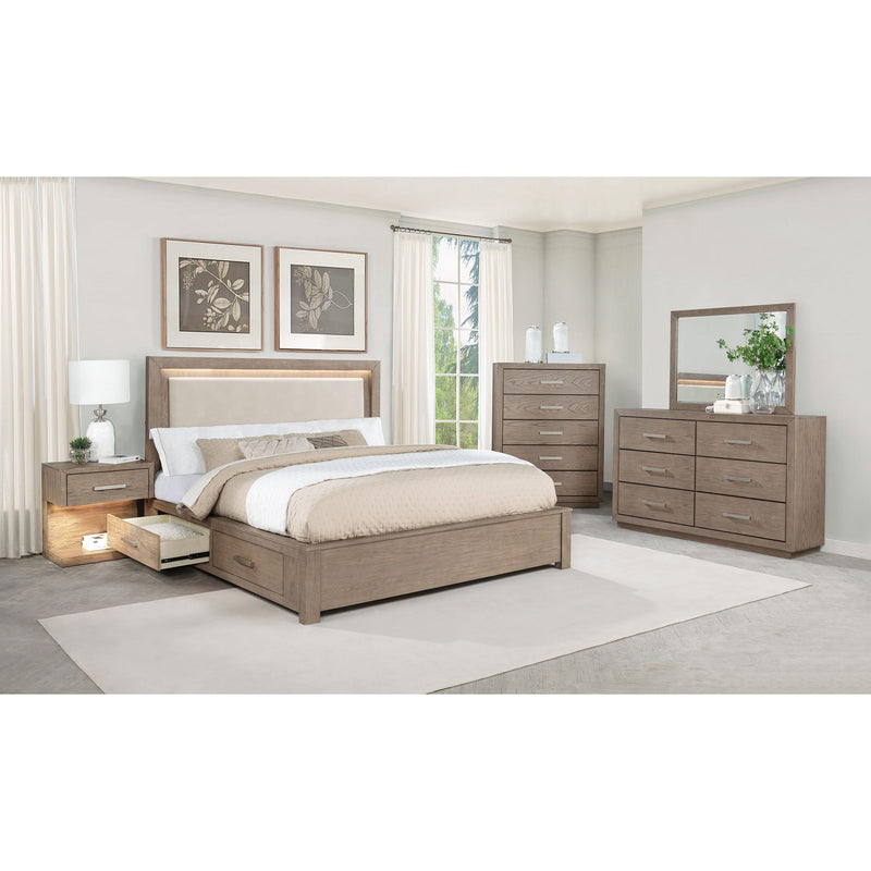  Coaster Furniture Kenora 224850KE-S5 7 pc King Storage Bedroom Set IMAGE 1