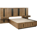  Coaster Furniture Terrace 224900KW-S5P 7 pc California King Wall Panel Bedroom Set IMAGE 2