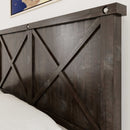 Yosemite - Solid Wood Panel Bed