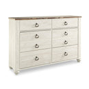  Signature Design by Ashley Willowton B267B65 7 pc Twin Panel Bedroom Set IMAGE 3