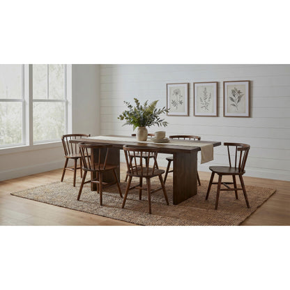  Coaster Furniture Decker 193951WAL-S7F 7 pc Dining Set IMAGE 1