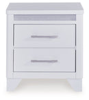 Jarlee - 4 Pc. - King Panel Bed, Dresser, Mirror And Nightstand - White