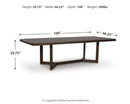 Dilenno - Extension Dining Table Set