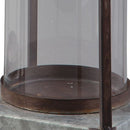 Diedrick - Indoor/Outdoor Lantern Set (Set of 2) - Gray / Black