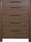 Totes - Five Drawer Chest - English Walnut