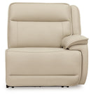 Double Deal - 4-Piece Power Reclining Sectional - Almond