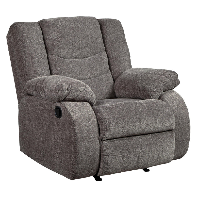 Signature Design by Ashley Tulen Rocker Fabric Recliner 9860625 IMAGE 1