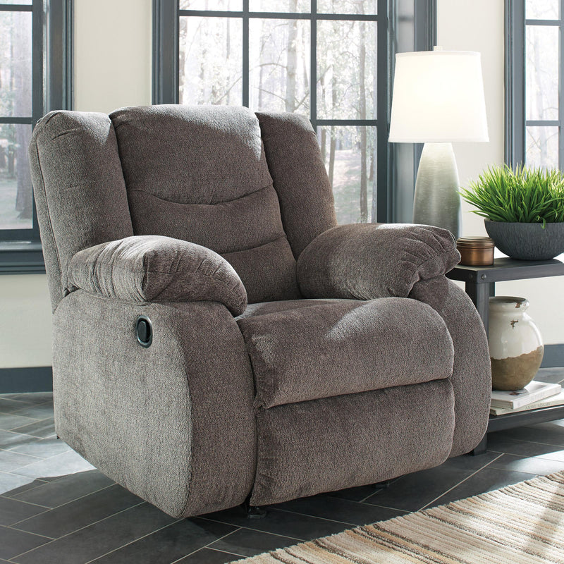 Signature Design by Ashley Tulen Rocker Fabric Recliner 9860625 IMAGE 3