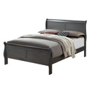  Furniture of America Louis Philippe III Queen Sleigh Bed CM7866GY-Q-BED IMAGE 1
