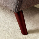  Furniture of America Leia II Stationary Fabric Loveseat CM6135-LV IMAGE 2