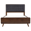 Coaster Furniture Robyn 205131Q Wood Queen Platform Bed - Dark Walnut IMAGE 3