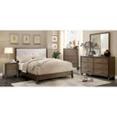  Furniture of America Enrico Queen Upholstered Platform Bed CM7068GY-Q-BED IMAGE 2
