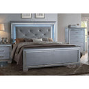  Crown Mark Lillian King Upholstered Panel Bed B7100-K-HB/B7100-K-FB/B7100-KQ-RAIL IMAGE 1