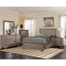 Coaster Furniture Kauffman 204190KW Wood California King Storage Panel Bed - Washed Taupe IMAGE 12