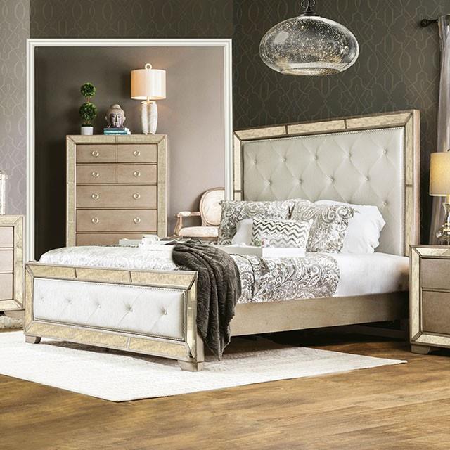 Furniture of America Loraine CM7195Q Queen Bed IMAGE 1