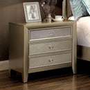 Furniture of America Briella 3-Drawer Nightstand CM7101N IMAGE 2