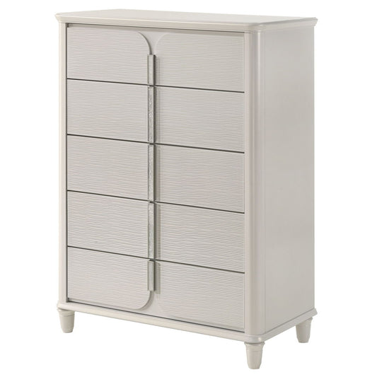 Laveda - Chest - Pearl White