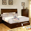  Furniture of America Enrico V California King Storage Platform Bed CM7807CK-BED IMAGE 1
