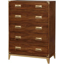  Furniture of America Tychus 5-Drawer Chest CM7559C IMAGE 1