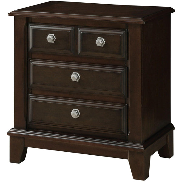  Furniture of America Litchville 3-Drawer Nightstand CM7383N IMAGE 1