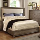  Furniture of America Antler California King Upholstered Panel Bed CM7615CK-BED IMAGE 1