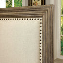  Furniture of America Antler California King Upholstered Panel Bed CM7615CK-BED IMAGE 2