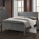  Furniture of America Louis Philippe III California King Sleigh Bed CM7866GY-CK-BED IMAGE 4