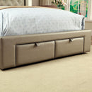  Furniture of America Corina California King Upholstered Panel Bed CM7180CK-BED IMAGE 3