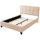  Furniture of America Cressida King Upholstered Panel Bed CM7725BG-EK-BED IMAGE 5