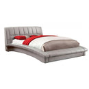  Furniture of America Vizela California King Upholstered Platform Bed CM7604GY-CK-BED IMAGE 1