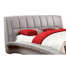  Furniture of America Vizela Queen Upholstered Platform Bed CM7604GY-Q-BED IMAGE 2