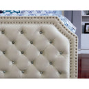 Furniture of America Claudine Queen Upholstered Panel Bed CM7675Q-BED IMAGE 4