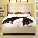  Furniture of America Mira King Upholstered Panel Bed CM7055IV-EK-BED IMAGE 1