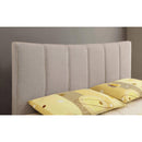  Furniture of America Ennis California King Upholstered Panel Bed CM7678BG-CK-BED IMAGE 2