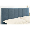  Furniture of America Ennis California King Upholstered Panel Bed CM7678BL-CK-BED IMAGE 2