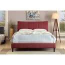  Furniture of America Ennis California King Upholstered Panel Bed CM7678RD-CK-BED IMAGE 5